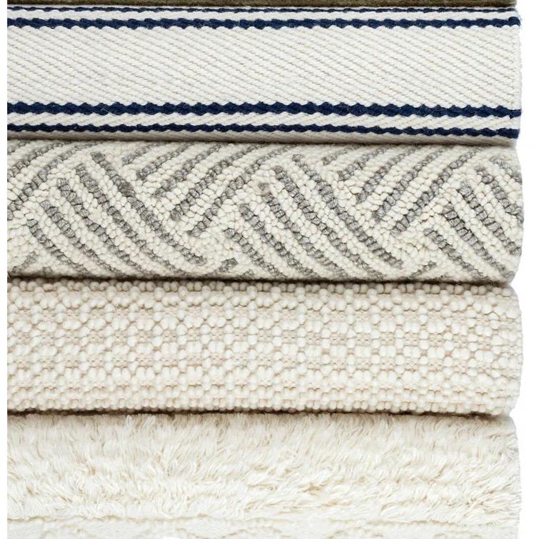 Hooper Ivory Handwoven Wool Rug