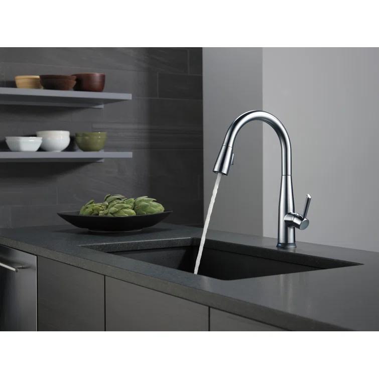 Essa Pull Down Sprayer Touch and Voice Control Kitchen Sink Faucet, Touch Control Kitchen Faucet