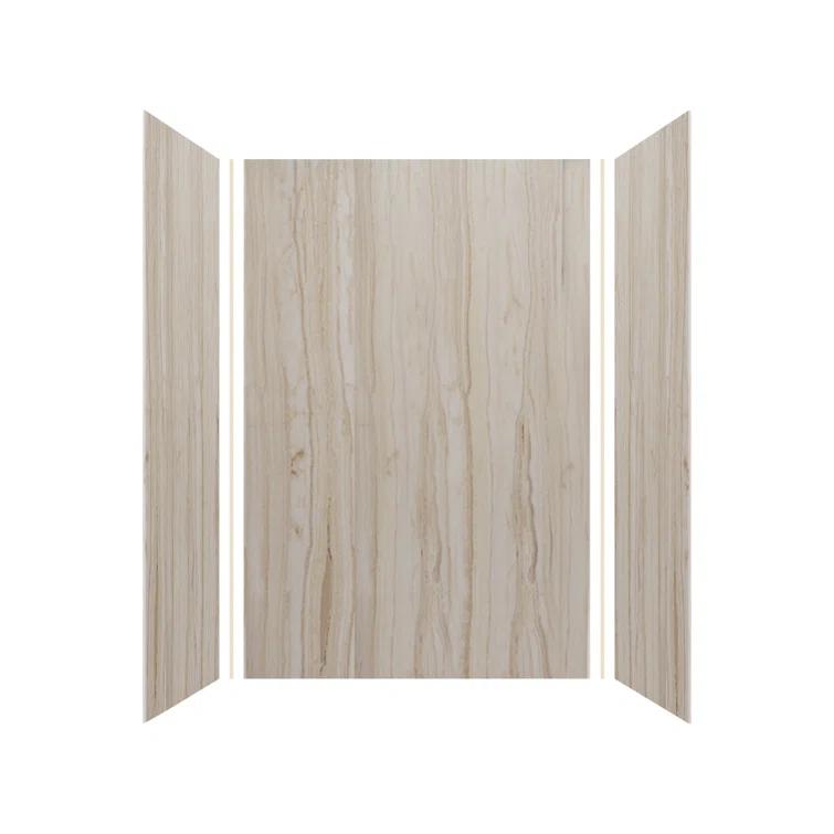 Expressions 48'' W 36'' D 72'' H Glue Up Solid Surface Wall