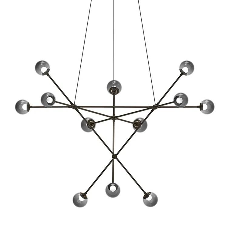 SONNEMAN Proton™ 12 - Light Dimmable LED Sputnik Sphere Chandelier