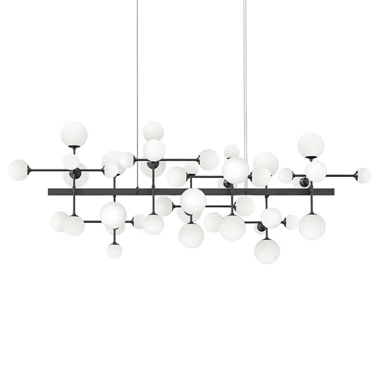 Nebula 11 - Light Dimmable LED Kitchen Island Linear Chandelier