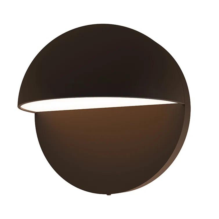 Inside-Out Aluminum LED Flush Mounted Sconce