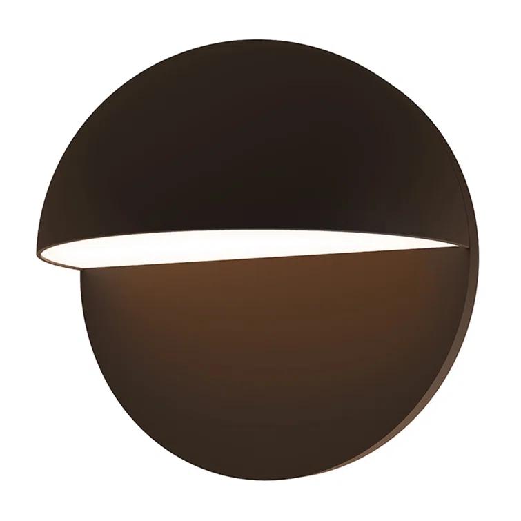 Inside-Out Aluminum LED Flush Mounted Sconce