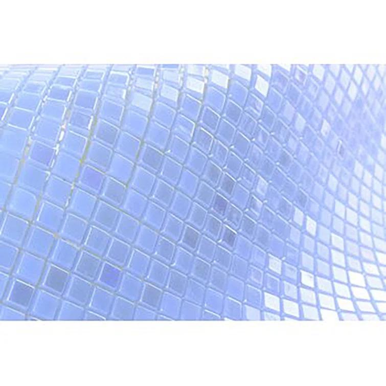 Galaxy 0.3125 in. x 0.3125 in. Iridescent Glass Pressed Edge Tiny Square Mosaic Wall Pool & Floor Tile