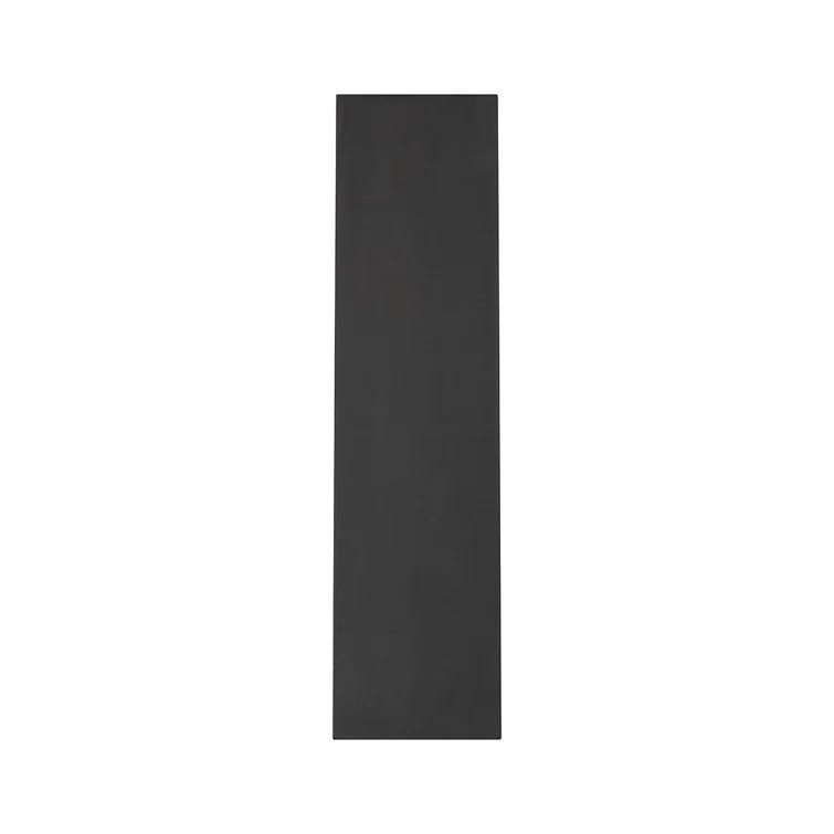 WAC Lighting Icon 14" 2-Light Aluminum Indoor and Outdoor Wall Light in Black
