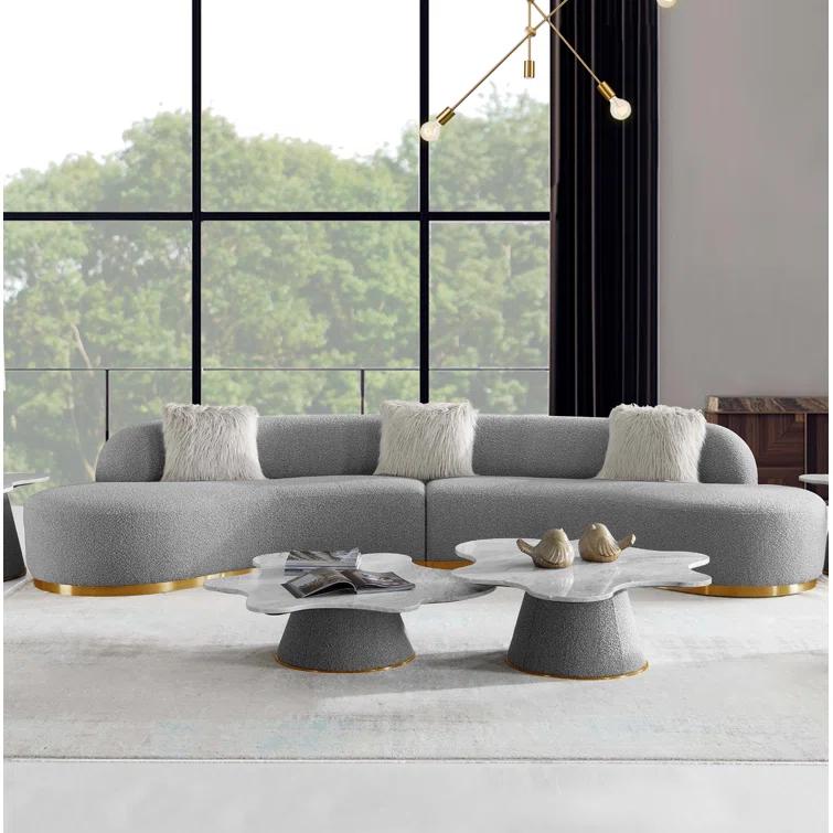 Simona 150.39'' Upholstered Sofa