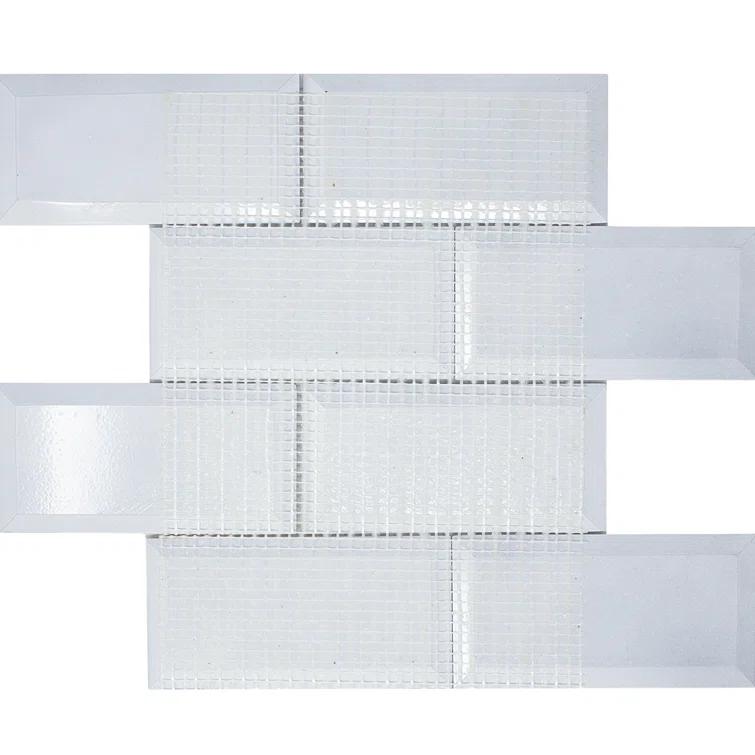 Reflection 3" x 6" Glass Mosaic Wall Tile