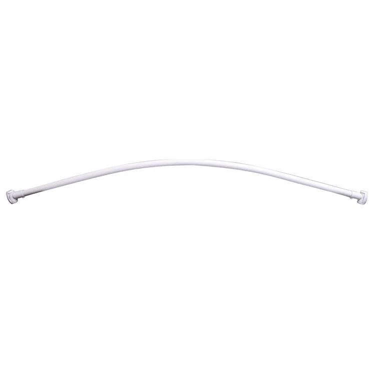 36'' Curved Fixed Shower Curtain Rod