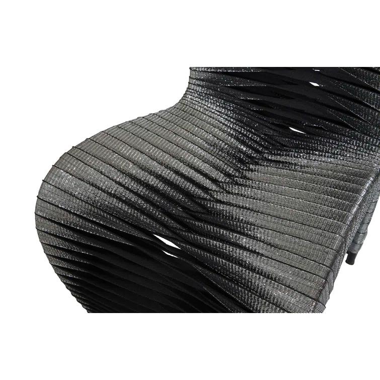 Phillips Collection Seat Belt Cotton Upholstered Side Chair