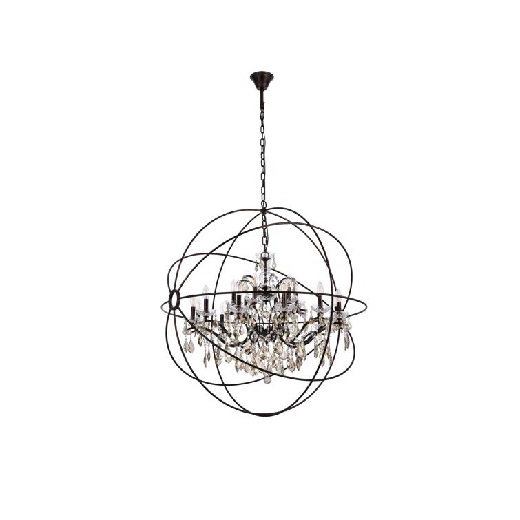 Svante 18 - Light Dimmable Globe Chandelier
