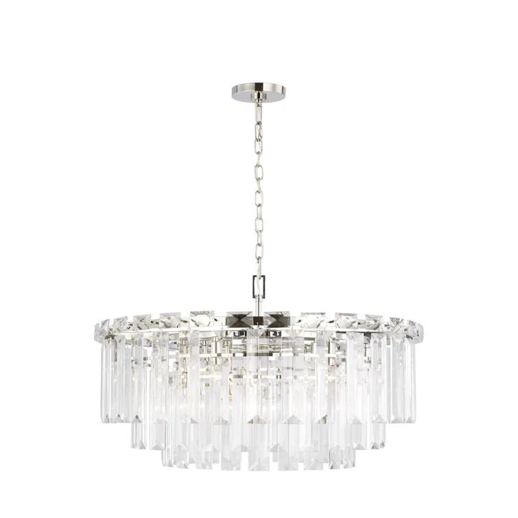 Everly Quinn Dimmable Tiered Chandelier