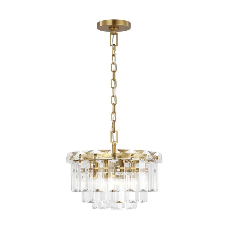 Arden 4 - Light Unique Tiered Chandelier by Chapman & Myers