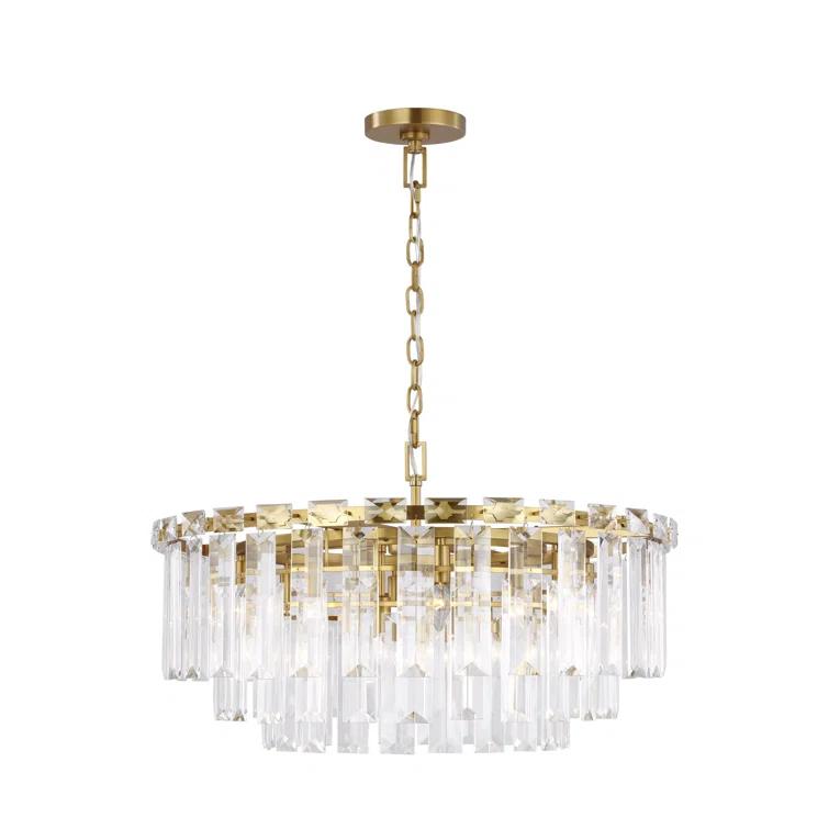 Arden 4 - Light Unique Tiered Chandelier by Chapman & Myers