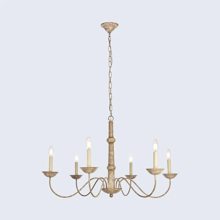 Kelly Clarkson Home Calando 6 - Light Dimmable Classic / Traditional Chandelier