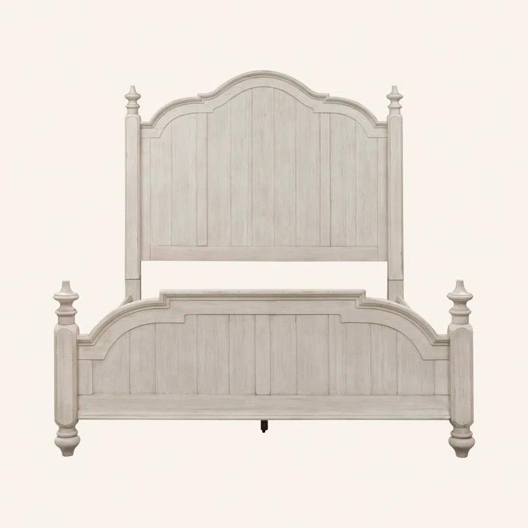 Solid Wood Standard Bed