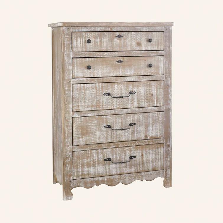 Thorin 5 Drawer 38" W Dresser