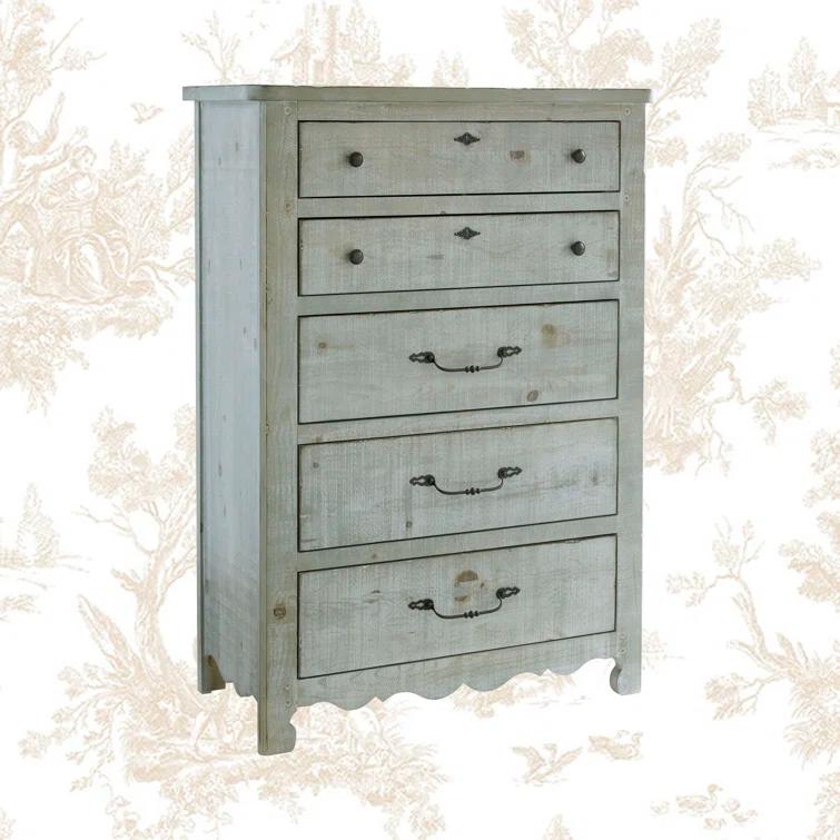 Thorin 5 Drawer 38" W Dresser