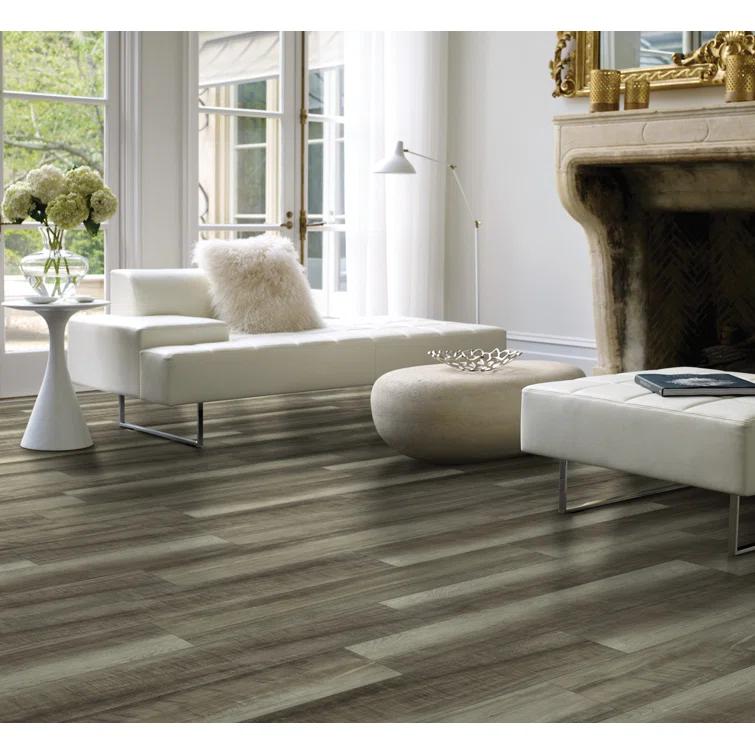Hermes Plus Click 7" x 48.03" x 3.2mm Oak SPC Luxury Vinyl Plank