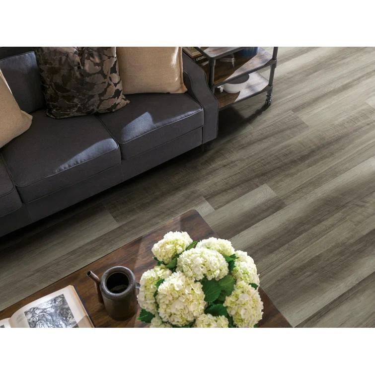 Hermes Plus Click 7" x 48.03" x 3.2mm Oak SPC Luxury Vinyl Plank