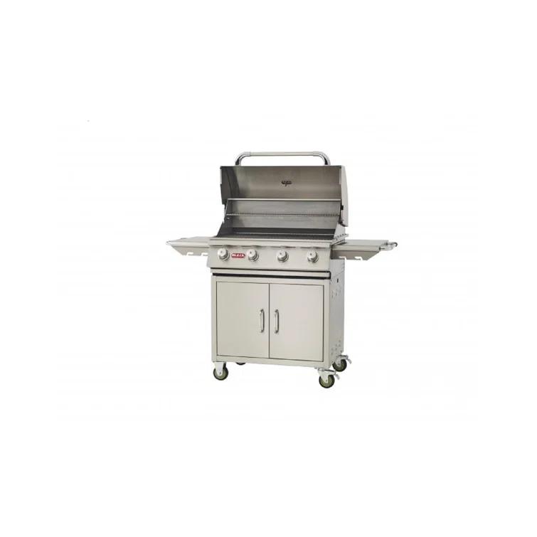 Bull Outdoor Products 4 - Burner Freestanding Gas Grill with Cabinet