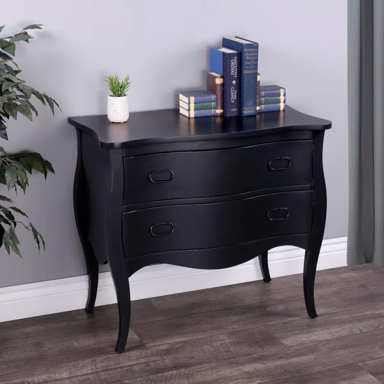 Butler Easterbrook Solid Wood 2 - Drawer Accent Chest & Reviews | Perigold