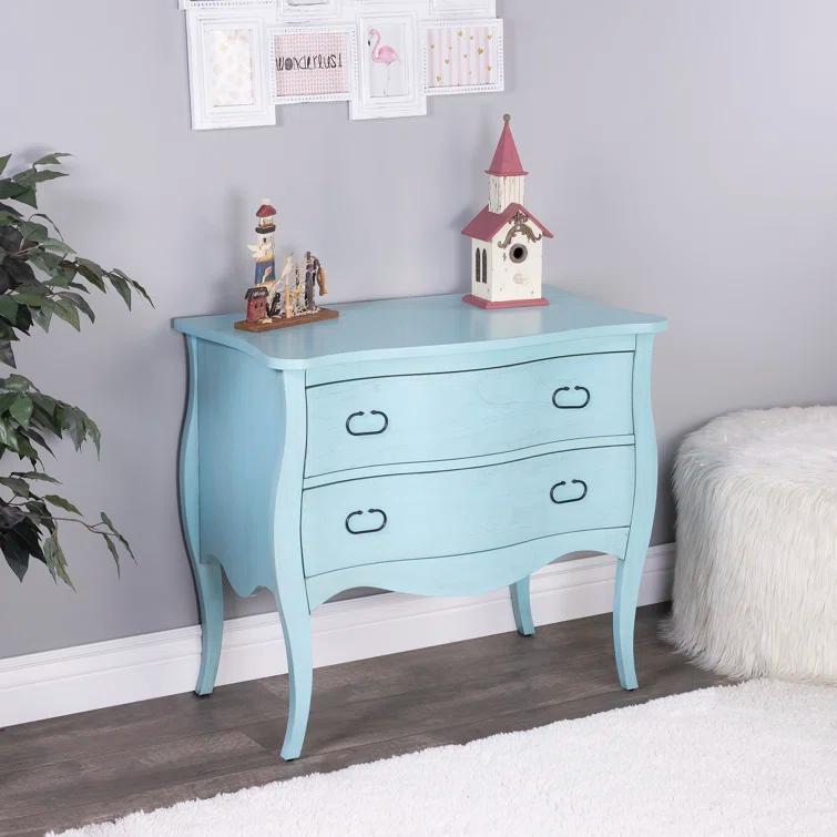Butler Easterbrook Solid Wood 2 - Drawer Accent Chest & Reviews | Perigold