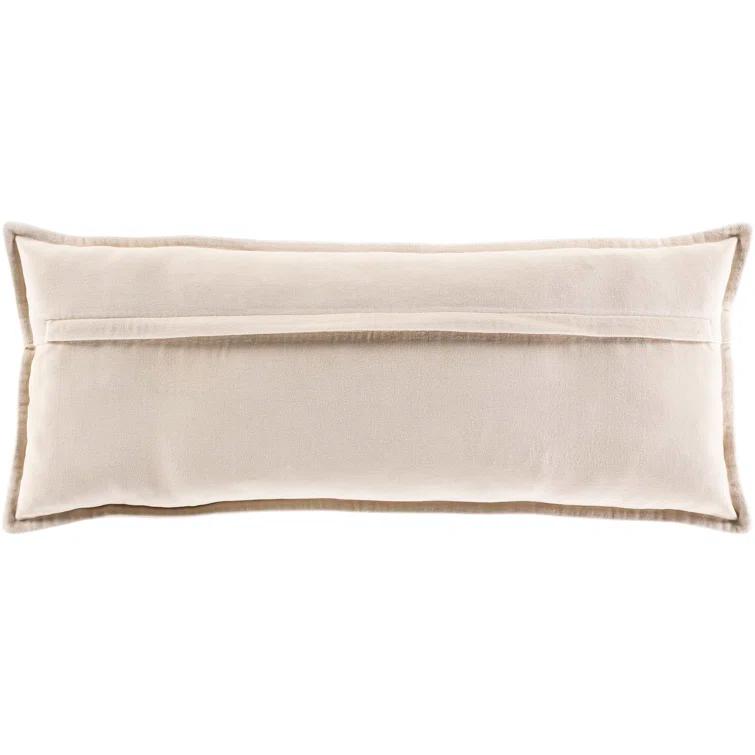 Montague Cotton Lumbar Throw Pillow