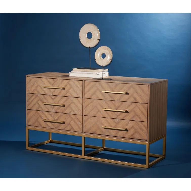 Sheldon 6 - Drawer Double Dresser