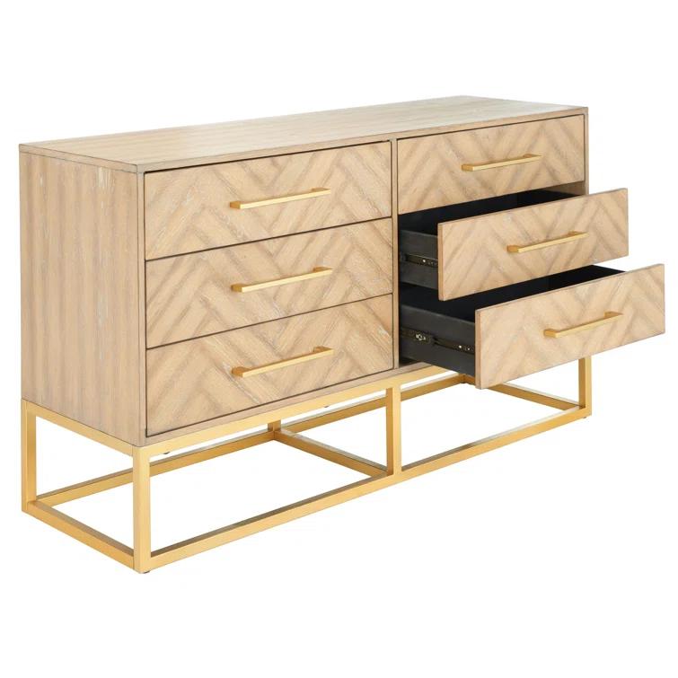 Sheldon 6 - Drawer Double Dresser