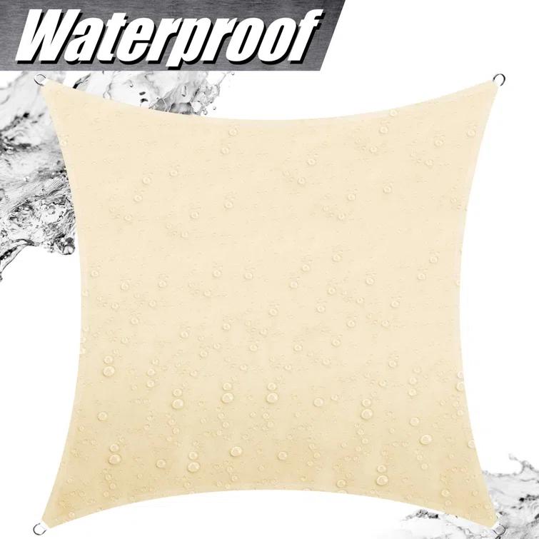 Colourtree Customize Waterproof 14' x 14' Square Sun Shade Sail