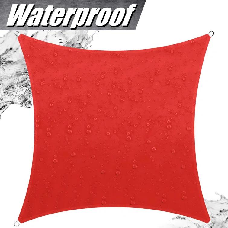 Colourtree Customize Waterproof 14' x 14' Square Sun Shade Sail