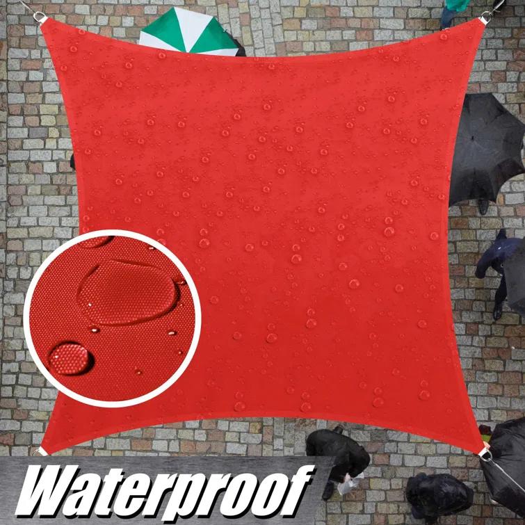 Colourtree Customize Waterproof 14' x 14' Square Sun Shade Sail