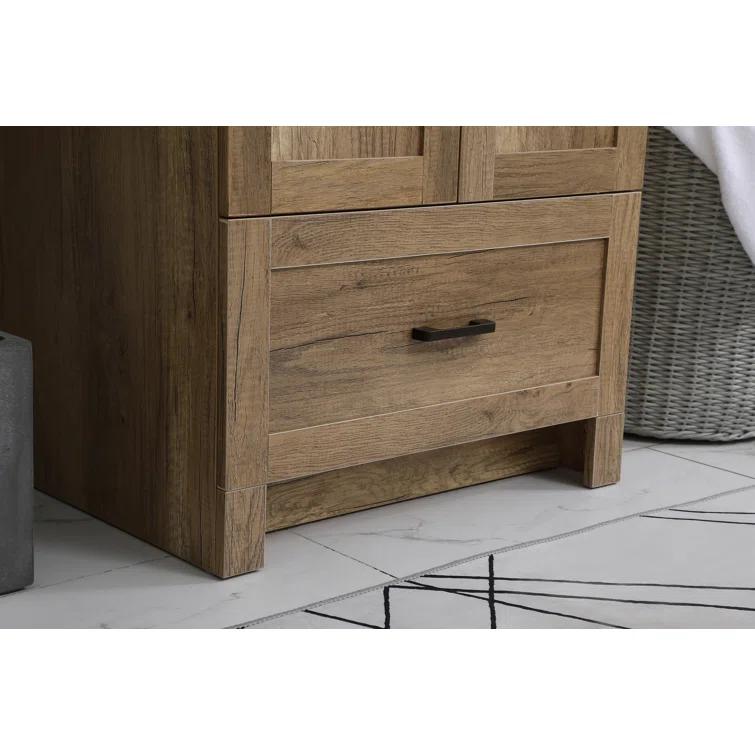 Lark Manor™ Soma 24'' Single Bathroom Vanity with Engineered Marble Top