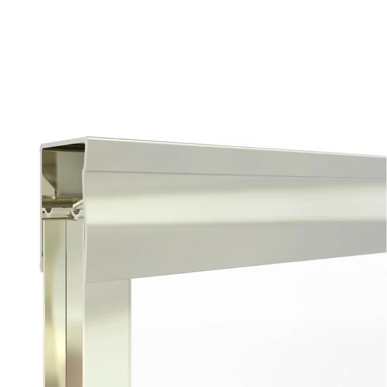 Classic 56" W x 57" H Bypass Frameless Tub Door