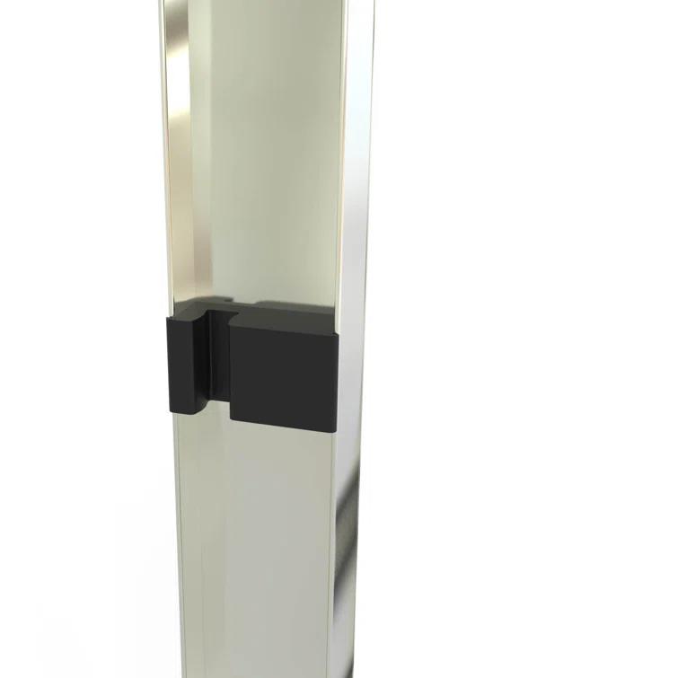 Classic 56" W x 57" H Bypass Frameless Tub Door