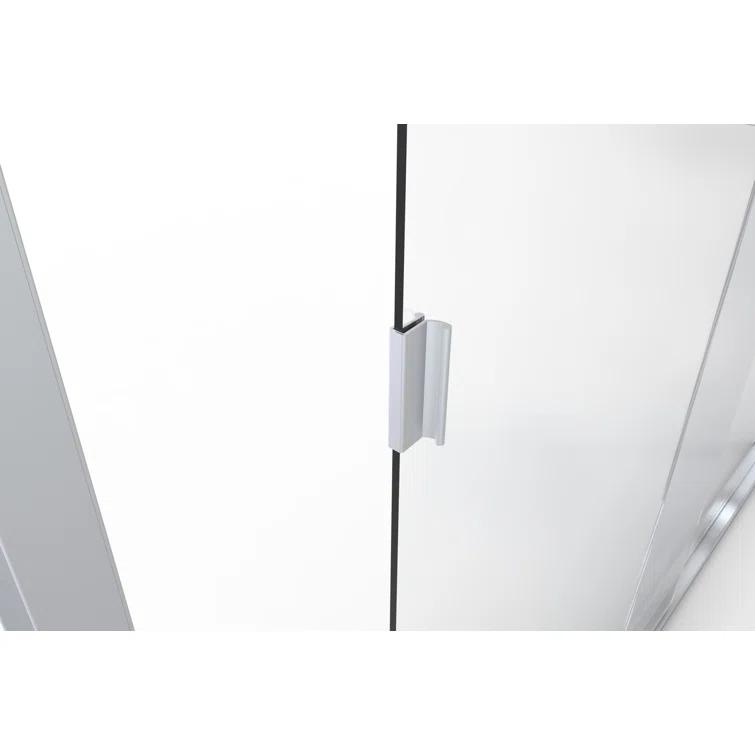 Classic 56" W x 57" H Bypass Frameless Tub Door
