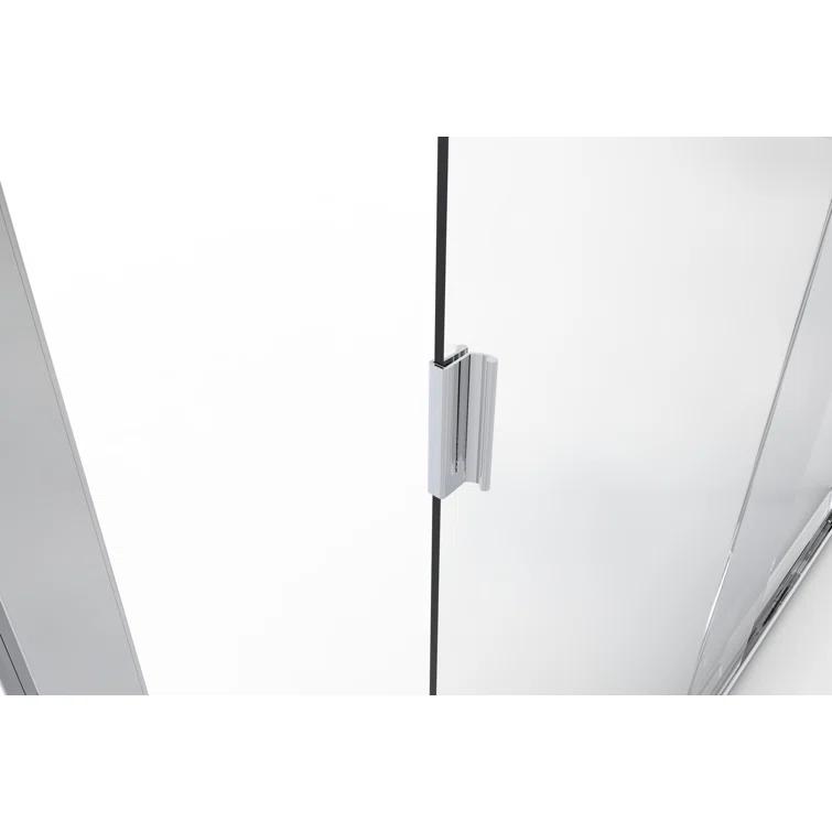 Classic 56" W x 57" H Bypass Frameless Tub Door