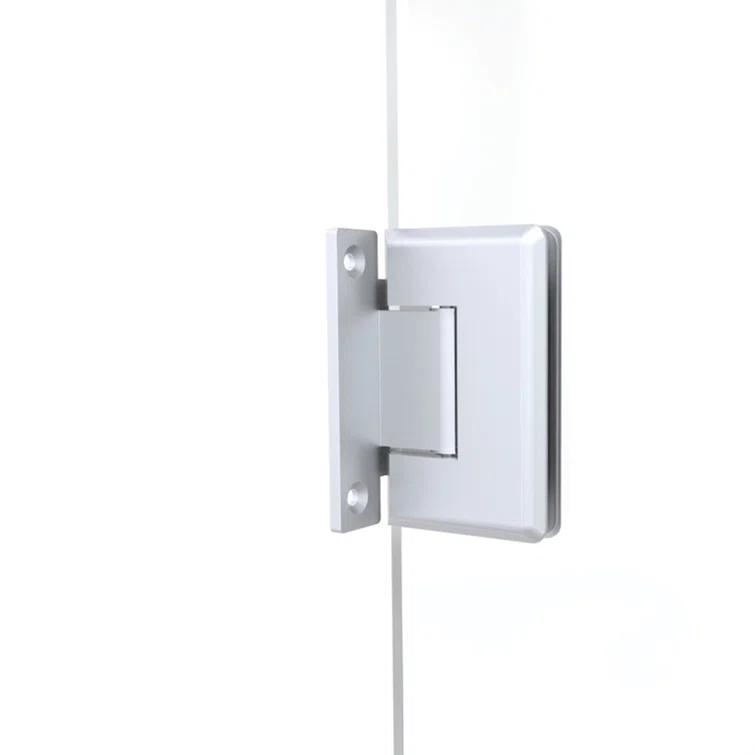 Celesta 57" W x 72" H Hinged Frameless Shower Door