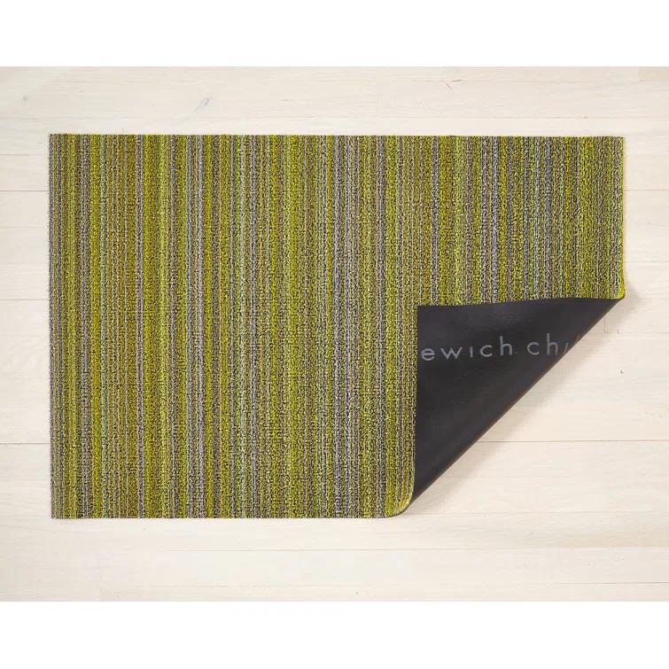 Chilewich Easy Care Skinny Stripe Shag Doormat