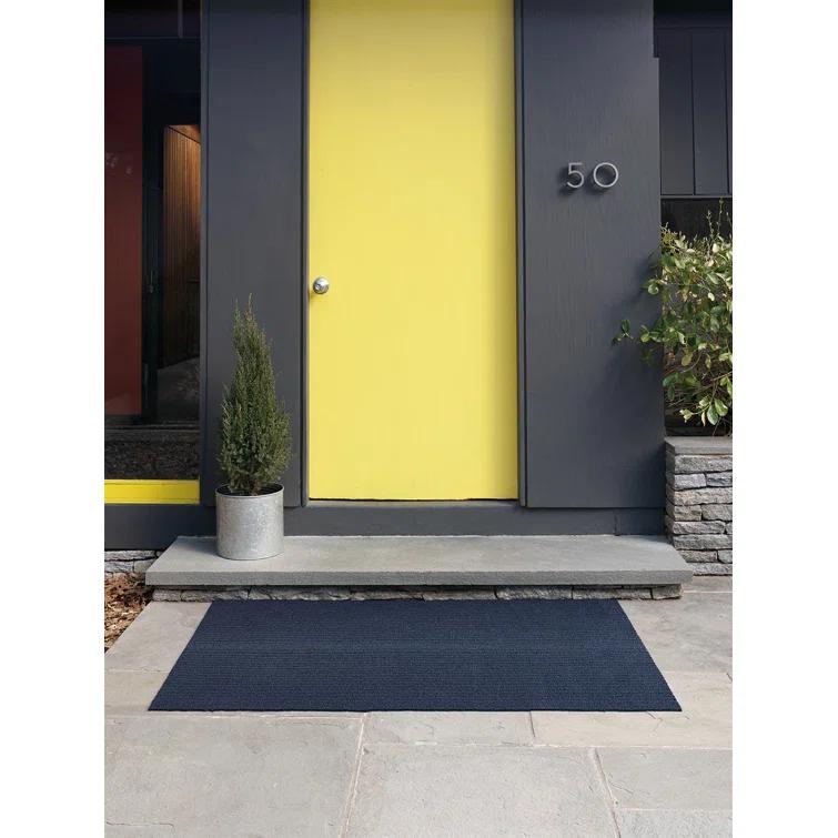 Chilewich ® Blue Stripe Woven Floormat 24"x72"