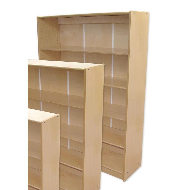 ECR4Kids ECR4Kids Classic Bookcase, 60in, Adjustable Shelves