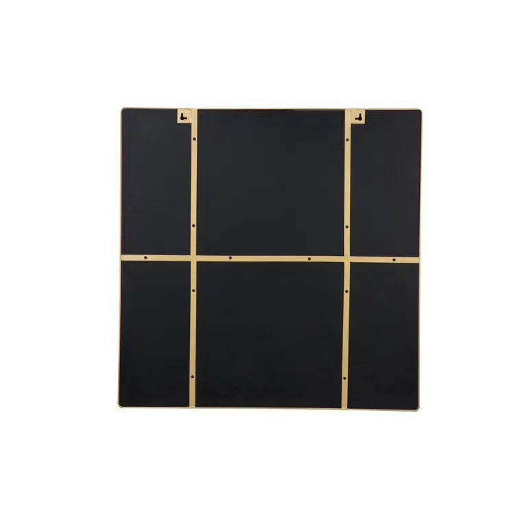 Silerton Metal Square Mirror