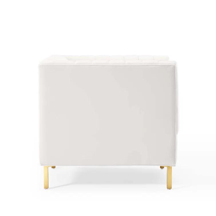Modway Shift Channel Tufted Performance Velvet Armchair