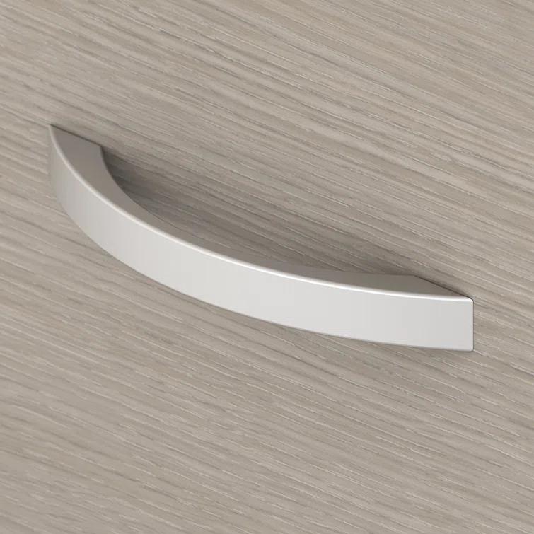 Studio C Executive Office Desk with Mobile File Cabinet