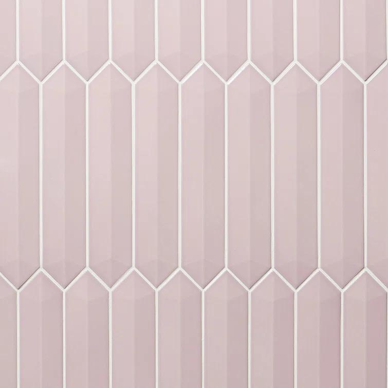 Bond Tile Lois 2.6" x 13" Ceramic Wall Tile