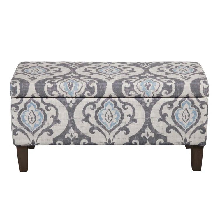 Chantrell 36" Wide Large Decorative Storage Bench