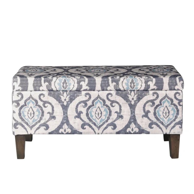 Chantrell 36" Wide Large Decorative Storage Bench