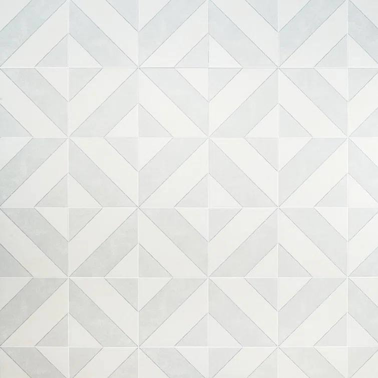 Ava Diagonal 9" x 9" Porcelain Tile (10.76 sq. ft./ Case)