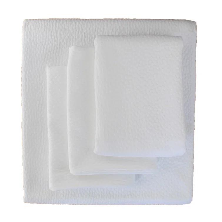 Bubble Matelasse Modern & Contemporary Cotton Geometric Shapes Coverlet Set