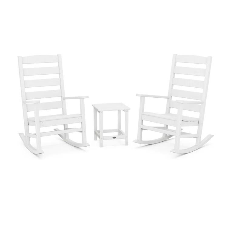 Shaker 3-Piece Porch Rocking Chair Set